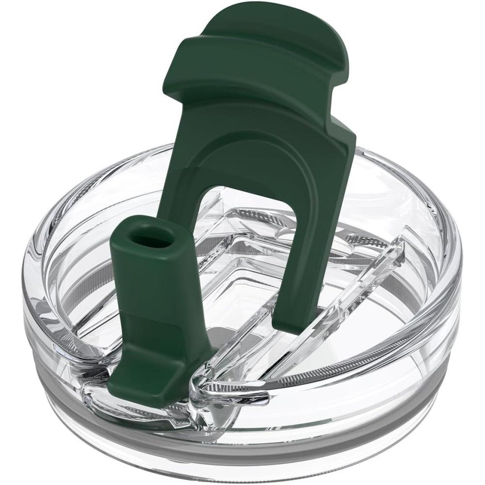imageReplacement Bamboo Lid for Tumblers PressIn Lid Fits Tronco 32 oz 42 oz Glass Tumblers with Handle Light PurpleGreen