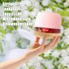 imageTronco 16 oz Glass Food Storage Containers with Lids Airtight Leak ampamp Spill Proof Glass Lunch Bowls for Meal Prep Salad Yogurt Soup ampamp Stew Microwave ampamp Dishwasher Safe BPAFree Set of 2PinkBamboo Lid