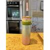 imageTronco 20 oz Vacuum Insulated Glass Tumbler with Lid and Straw  Keeps Drinks Cold for 12 Hrs  Reusable Glass Cup for Iced Coffee Smoothies ampamp Boba  Sweat ampamp BPA Free Dishwasher Safe Fit Car HolderSweet Taffy