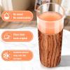 imageTronco 20 oz Vacuum Insulated Glass Tumbler with Lid and Straw  Keeps Drinks Cold for 12 Hrs  Reusable Glass Cup for Iced Coffee Smoothies ampamp Boba  Sweat ampamp BPA Free Dishwasher Safe Fit Car HolderAmber
