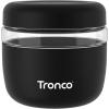 imageTronco 24 oz Glass Lunch Bowl Container with Lid Glass Food Containers Leak ampamp Spill Proof Soup ampamp Stew Food Storage Salad Yogurt Meal Prep Airtight Reusable Dishwasher Safe BPAFree Set of 1Black