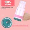 imageTronco 50 oz Tritan Plastic Tumbler with Lid and Straw BPAFree Reusable Clear Water Bottle with Time Marker 100 Leak Proof ampamp Wide Mouth for Iced Coffee Juice Bubble Tea SmoothiesFancy Lilac