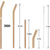 imageTronco Set of 6 Stainless Steel Reusable Metal Straws with Silicone Flex Tips Elbows Cover Metal Drinking Straws for Tronco Tumbler 6 Steel Straws6 Silicone Tips1 Straw Cleaning BrushStainless Rose Gold