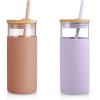 Coffee/Light Purple Coffee/Light Purple