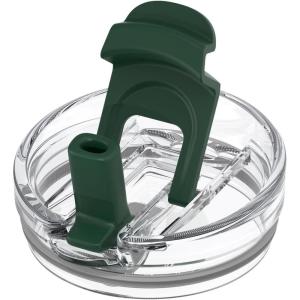 imageReplacement Bamboo Lid for Tumblers PressIn Lid Fits Tronco 32 oz 42 oz Glass Tumblers with Handle Light PurpleGreen