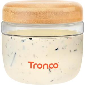 imageTronco 24 oz Glass Container with Bamboo Lids Food Storage Bowls for Soup Stew ampamp Overnight Oats Meal Prep Glass Lunch Bowl Container 100 Leak ampamp Spill Proof Airtight BPAFree Ideal GiftsTerrazzo CreamBamboo Lid